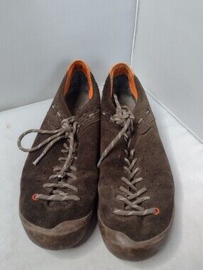 Salewa Mens Ramble Shoes GTX Brown Suede 11.5 Lace Outdoor Trail A28